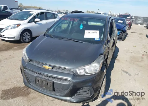 2017 Chevrolet Spark Ls Cvt из США, поврежденный, VIN KL8CB6SA1HC828674